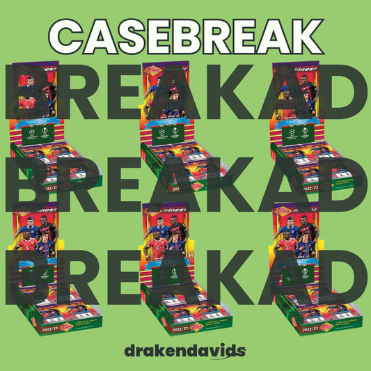 Boxbreak #489 - 6 x Topps Finest Flashback 22/23 - Hobby Box [Casebreak]