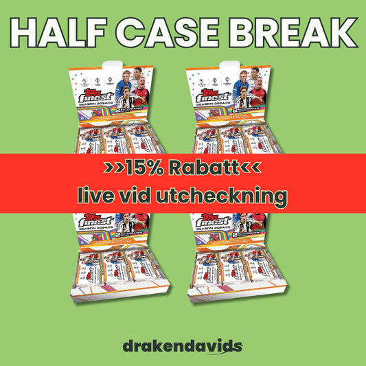 Boxbreak #481 - 4 x Topps Finest UCC 24/25 - Hobby Box [HALF CaseBreak 2nd wave]