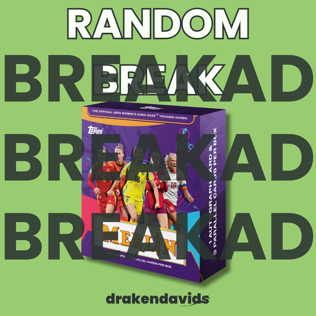 Boxbreak #531 - Randombreak 1 x Topps Merlin UEFA Womens EURO 2025 - Hobby Box