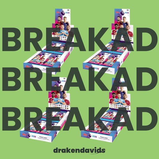 Boxbreak #567 - 4 x Topps Premier League 25/26 - Hobby Box