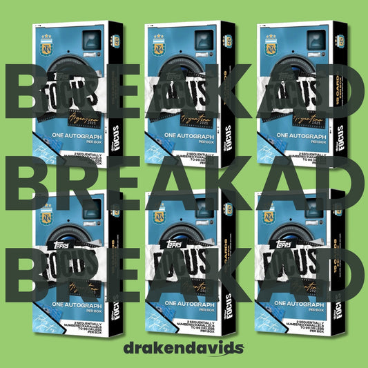 Boxbreak #578 - 6 x Topps Focus Argentina 2025 - Hobby