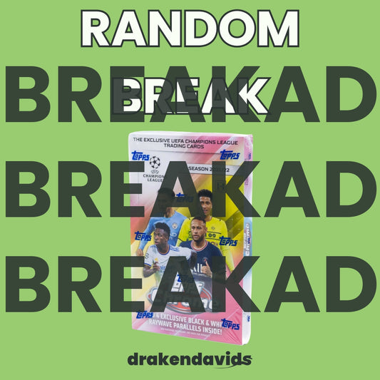 Boxbreak #586 - RANDOMBREAK 1 x Topps Chrome UCC 21/22 - Lite Box
