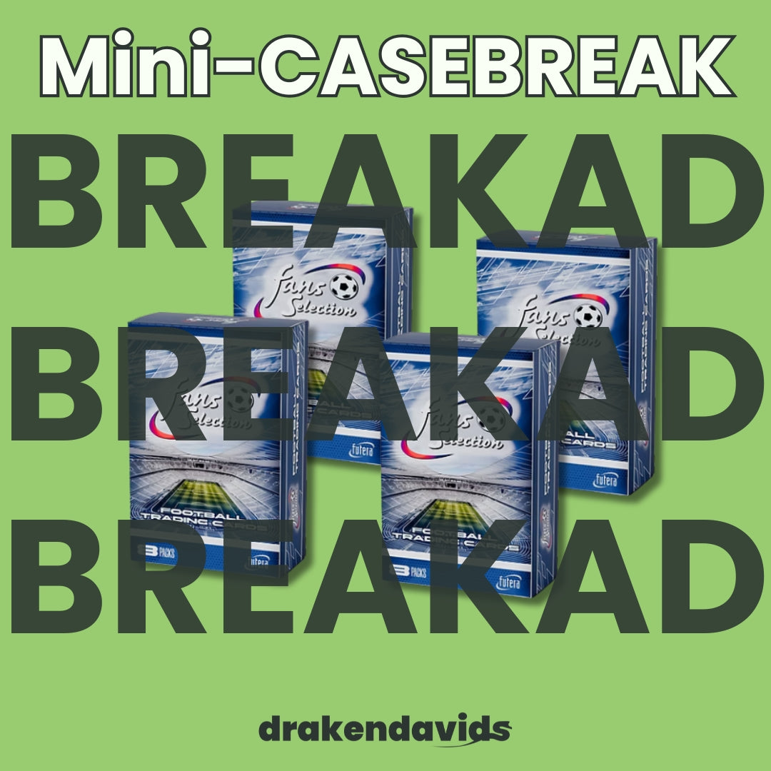 Boxbreak #645 - 4 x Futera Fans' Selection World Football Series 1 - Hobby Box [MINICASE]