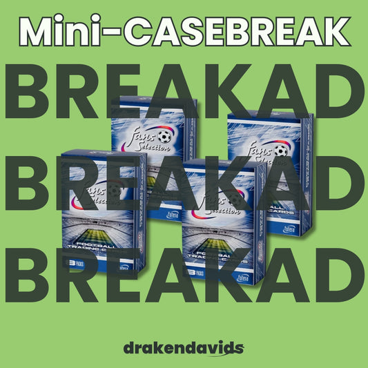 Boxbreak #645 - 4 x Futera Fans' Selection World Football Series 1 - Hobby Box [MINICASE]