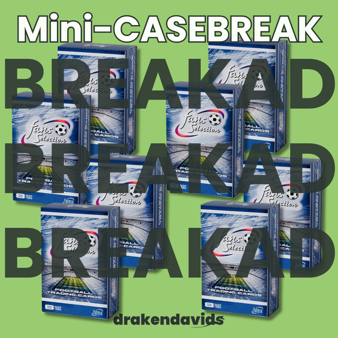 Boxbreak #644 - 8 x Futera Fans' Selection World Football Series 1 - Hobby Box [2 x MINICASE]