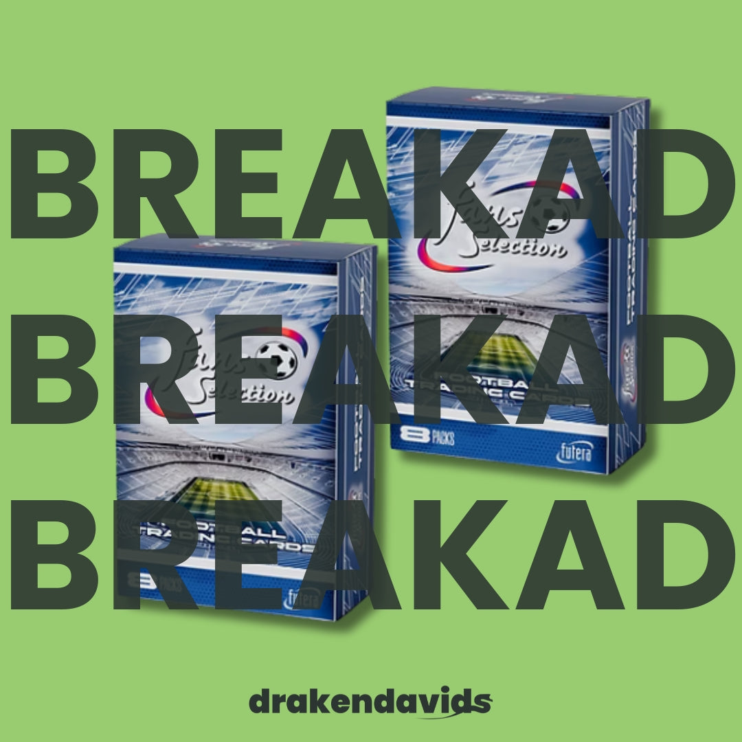 Boxbreak #660 - 2 x Futera Fans' Selection World Football Series 1 - Hobby Box