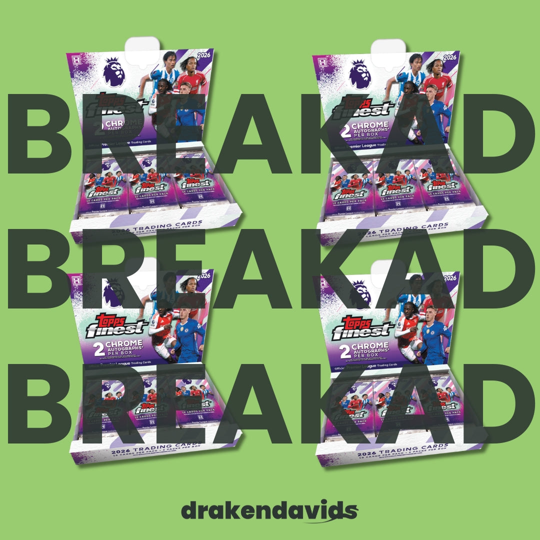 Boxbreak #872 - 4 x Topps Finest Premier League 25/26 - Hobby Box