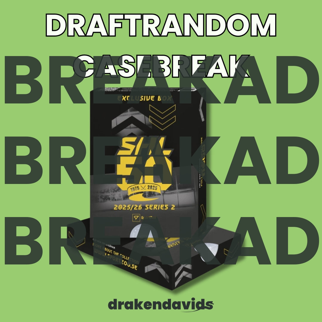 Boxbreak #881 - DRAFT RANDOMBREAK 6 x Sportzoo SHL 2025/26 Series 2 - Exclusive Box (1 CASE)