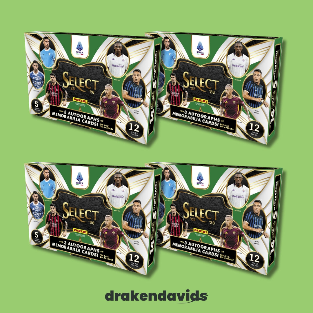 Boxbreak #887 - 4 x Panini Select Serie A 25/26 - Hobby Box