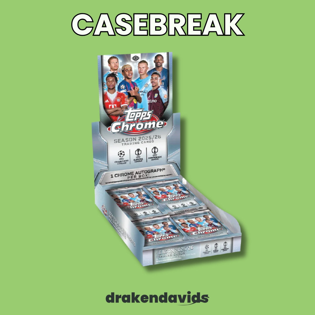 Boxbreak #886 - 12 x Topps Chrome UCC 25/26 - Hobby Box [CASEBREAK]