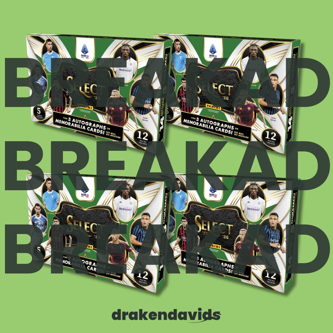 Boxbreak #884 - 4 x Panini Select Serie A 25/26 - Hobby Box