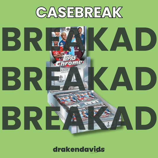 Boxbreak #965 - 12 x Topps Chrome UCC 25/26 - Hobby Box [CASEBREAK]