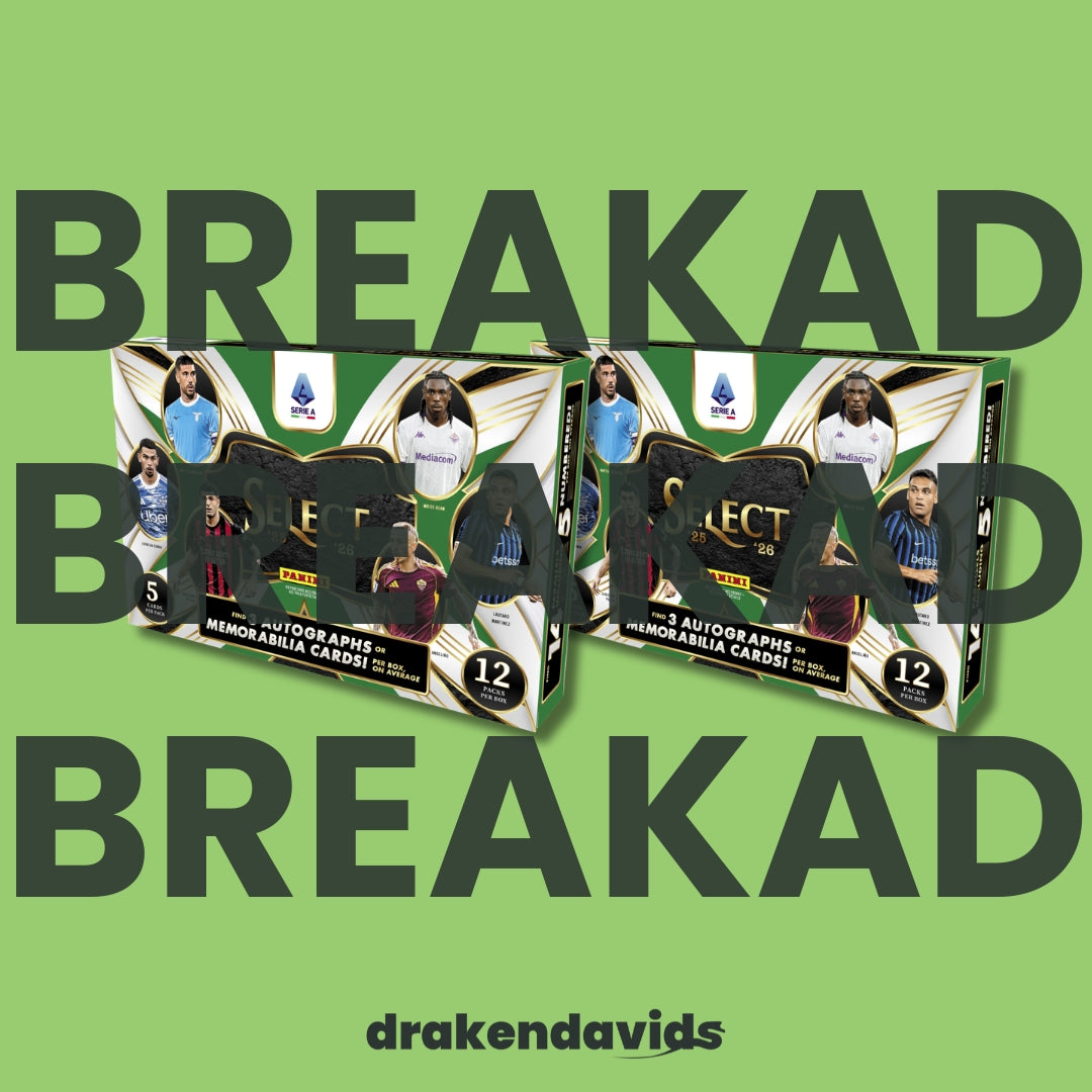 Boxbreak #911 - 2 x Panini Select Serie A 25/26 - Hobby Box