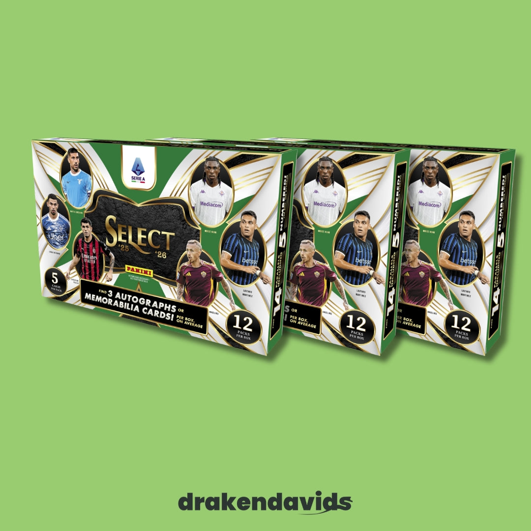 Boxbreak #913 - 3 x Panini Select Serie A 25/26 - Hobby Box