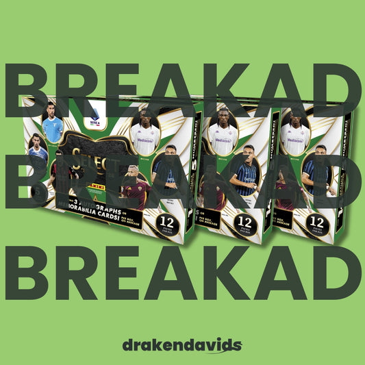 Boxbreak #913 - 3 x Panini Select Serie A 25/26 - Hobby Box