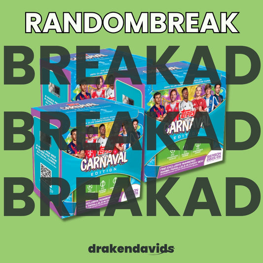 Boxbreak #914 - RANDOMBREAK 3 x Topps Carnaval Edition UCC 25/26 - Hobby Box