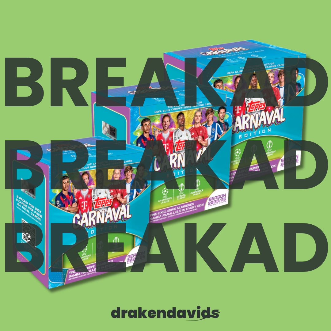 Boxbreak #927 - 3 x Topps Carnaval Edition UCC 25/26 - Hobby Box