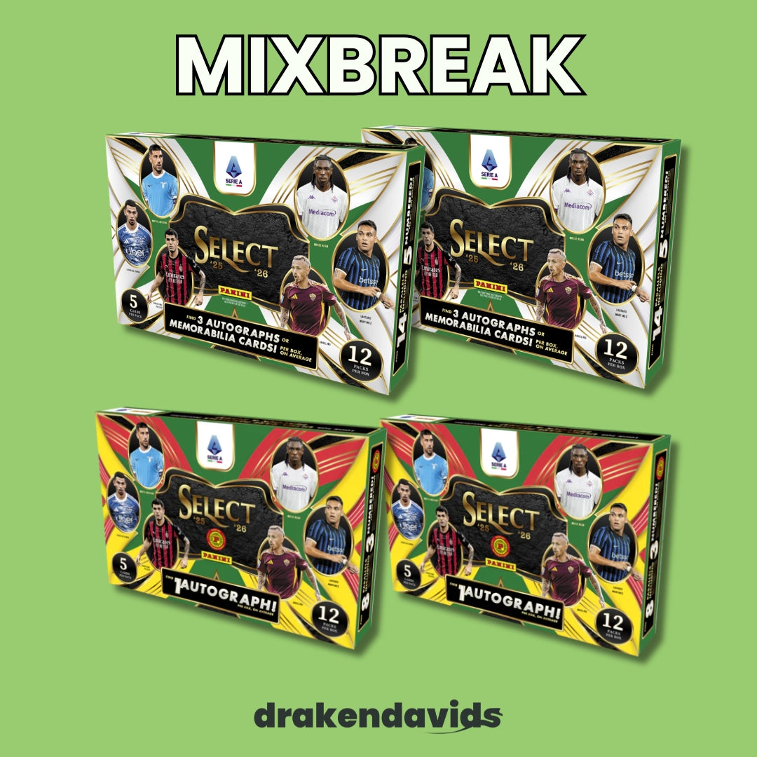 Boxbreak #930 - MIXBREAK - Panini Select Serie A 25/26 - 2 x Hobby Box & 2 x International Hobby Box