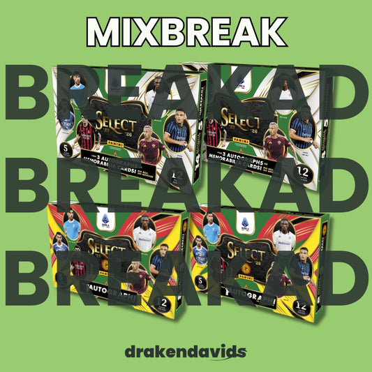 Boxbreak #930 - MIXBREAK - Panini Select Serie A 25/26 - 2 x Hobby Box & 2 x International Hobby Box