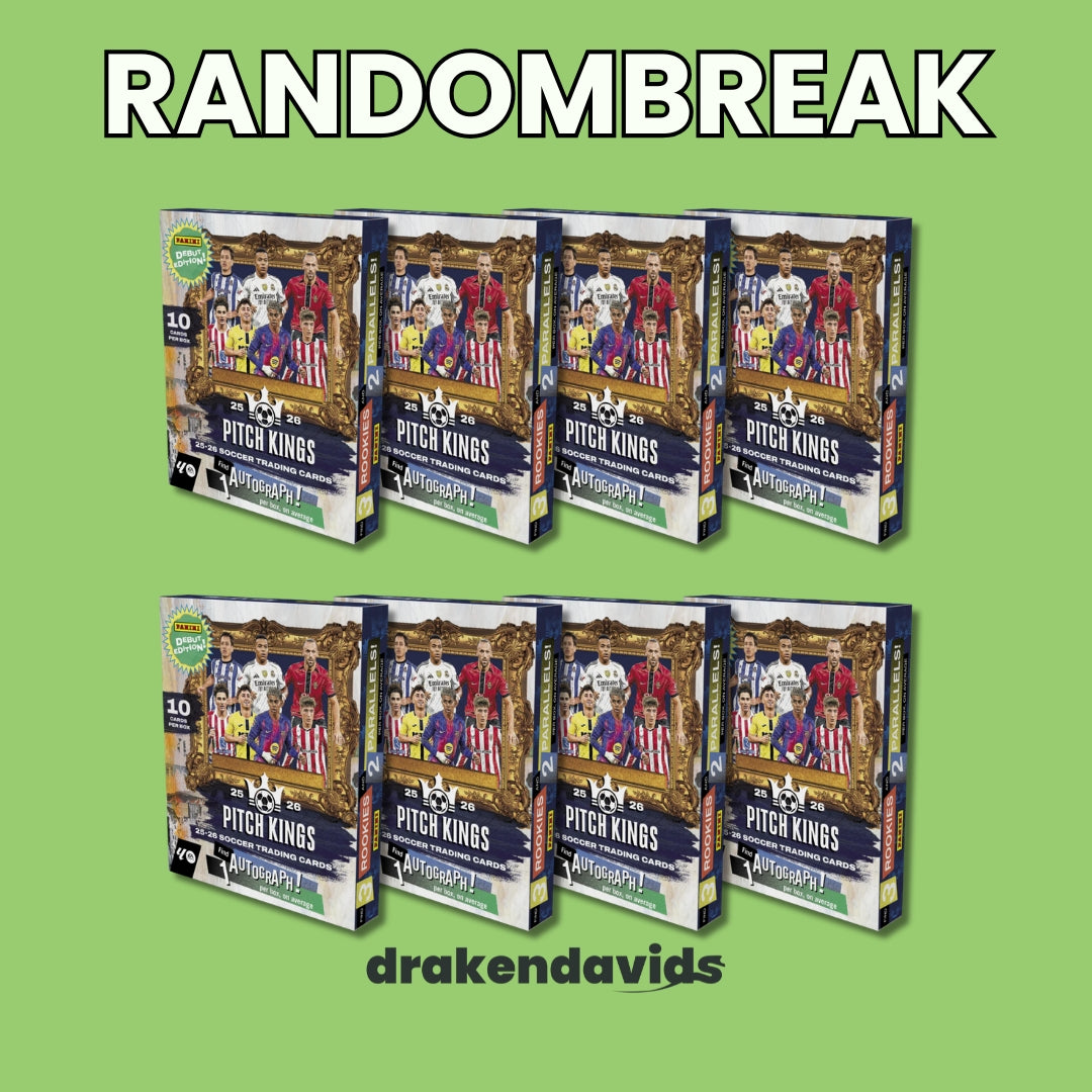 Boxbreak #933 - RANDOMBREAK 8 x Panini Pitch Kings La Liga 25/26 - International Hobby Box