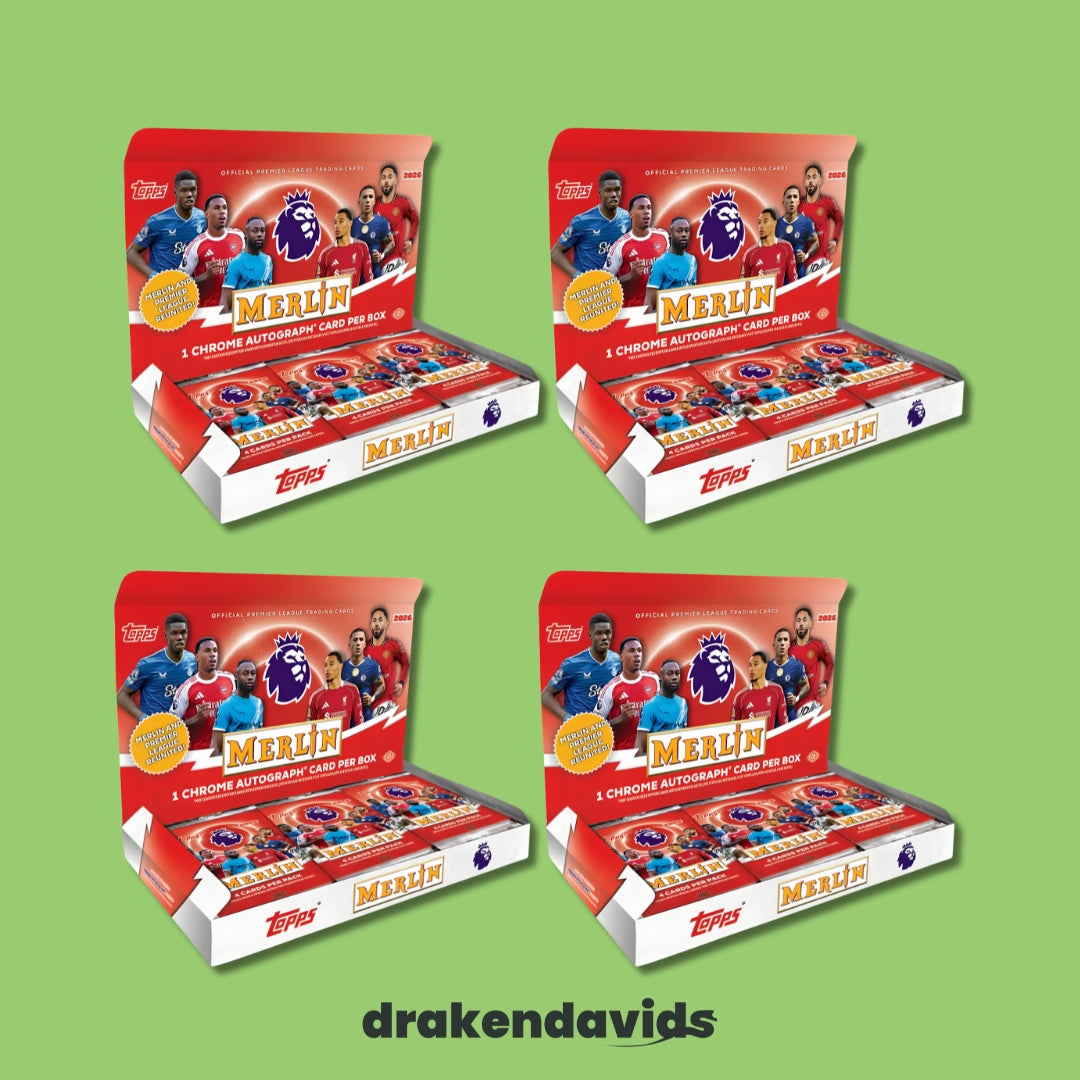 Boxbreak #936 - 4 x Topps Merlin Premier League 25/26 - Hobby Box
