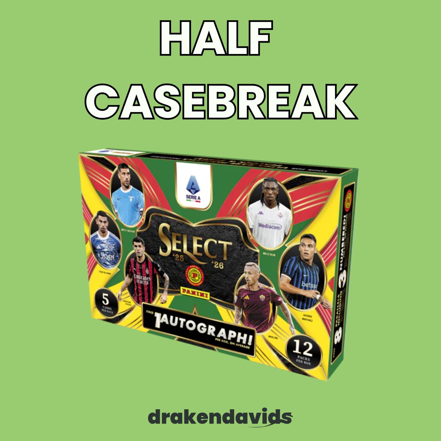 Boxbreak #953 - 6 x Panini Select Serie A 25/26 - International Hobby Box