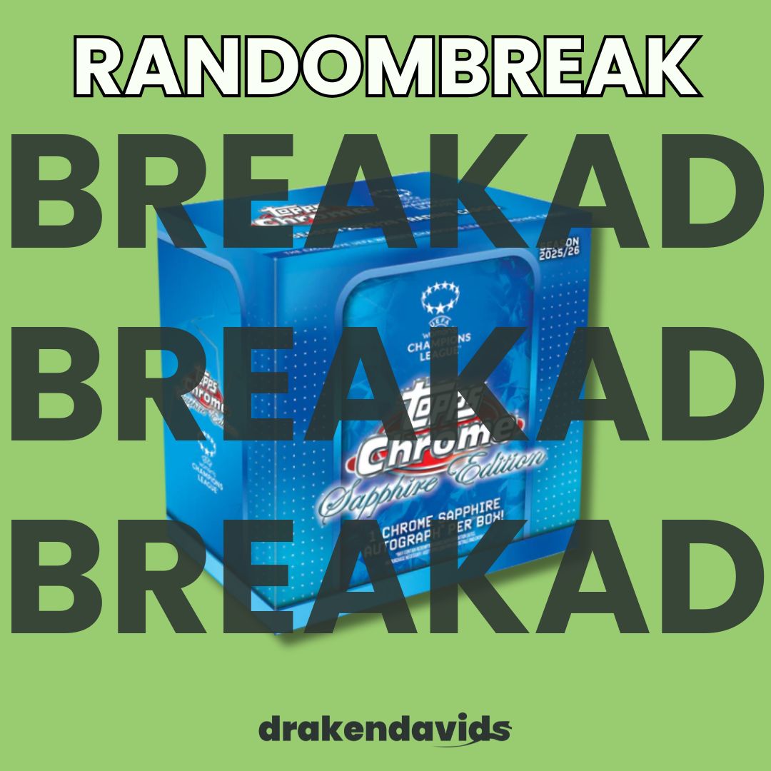 Boxbreak #956 - RANDOMBREAK 1 x Topps UWCL Chrome Sapphire 25/26 - Hobby Box