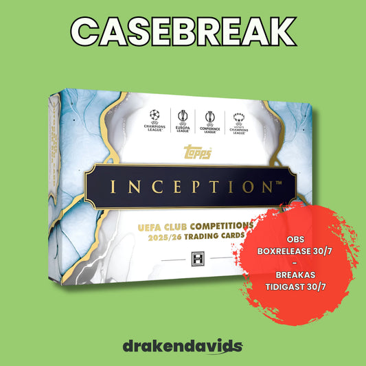 Boxbreak #955 - 8 x Topps Inception UCC 25/26 - Hobby Box [CASEBREAK]
