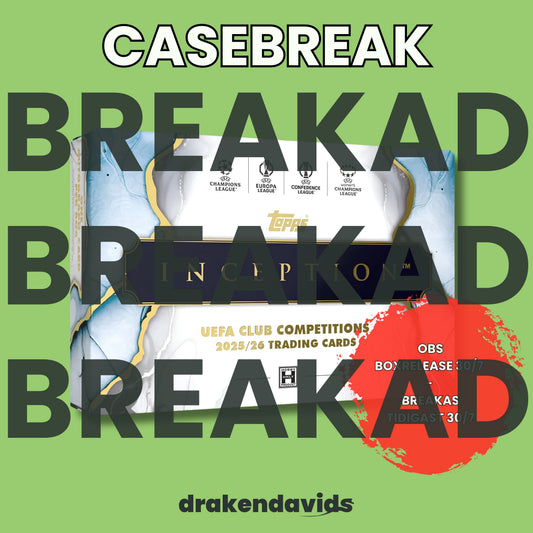 Boxbreak #957 - 8 x Topps Inception UCC 25/26 - Hobby Box [CASEBREAK]