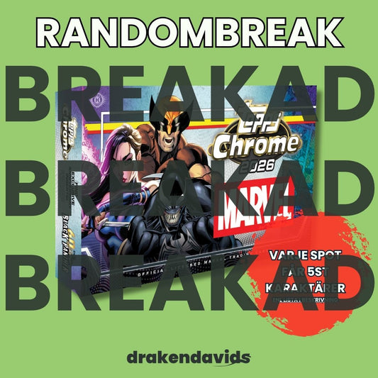 Boxbreak #964 - RANDOMBREAK 1 x Topps Marvel Chrome 2026 - Hobby Box