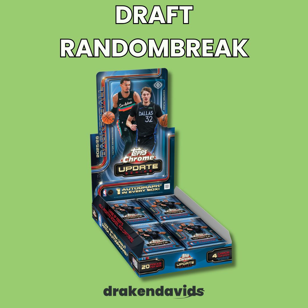 Boxbreak #966 - DRAFT RANDOMBREAK 1 x Topps Chrome Updates Basketball 25/26 - Hobby Box