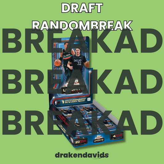 Boxbreak #967 - DRAFT RANDOMBREAK 1 x Topps Chrome Updates Basketball 25/26 - Hobby Box