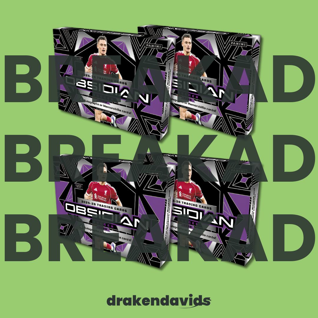 Boxbreak #978 - 4 x Panini Obsidian Soccer 25/26 - Hobby Box