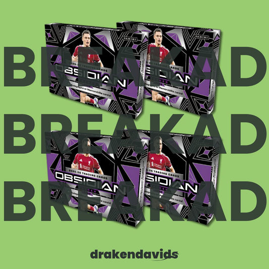 Boxbreak #978 - 4 x Panini Obsidian Soccer 25/26 - Hobby Box