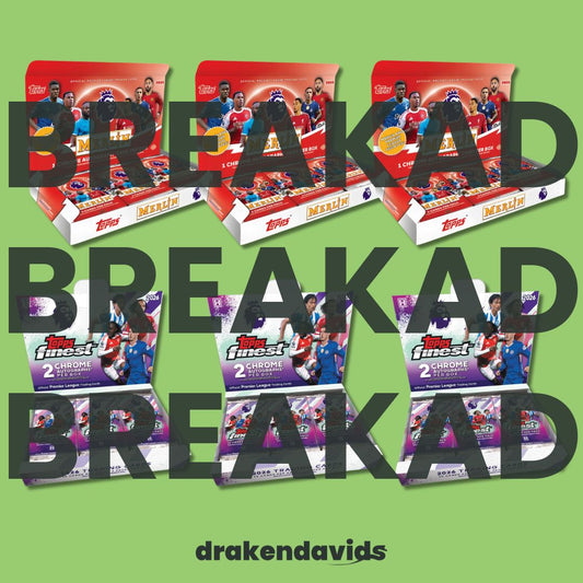 Boxbreak #980 - MIXBREAK 3 x Topps Merlin Premier League & 3 Topps Finest Premier League 25/26 - Hobby Box