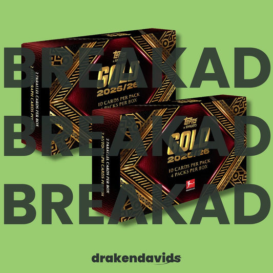 Boxbreak #987- 2 x Topps Gold Bundesliga 25/26 - Hobby Box