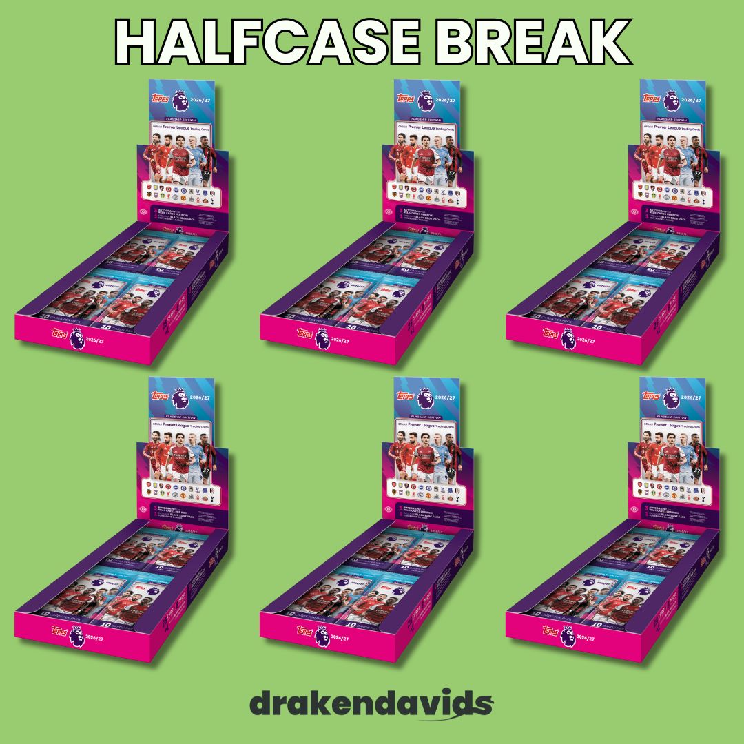 Boxbreak #988 - 6 x Topps Flagship Premier League 26/27 - Hobby Box [HalfCaseBreak]
