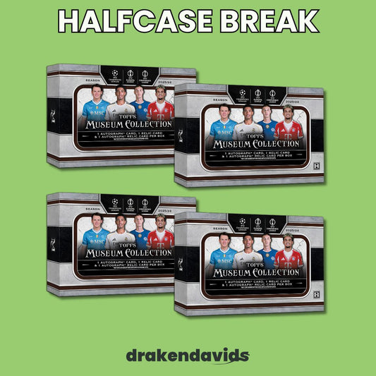 Boxbreak #990 - 4 x Topps Museum UCC 25/26 - Hobby Box [HalfCaseBreak]