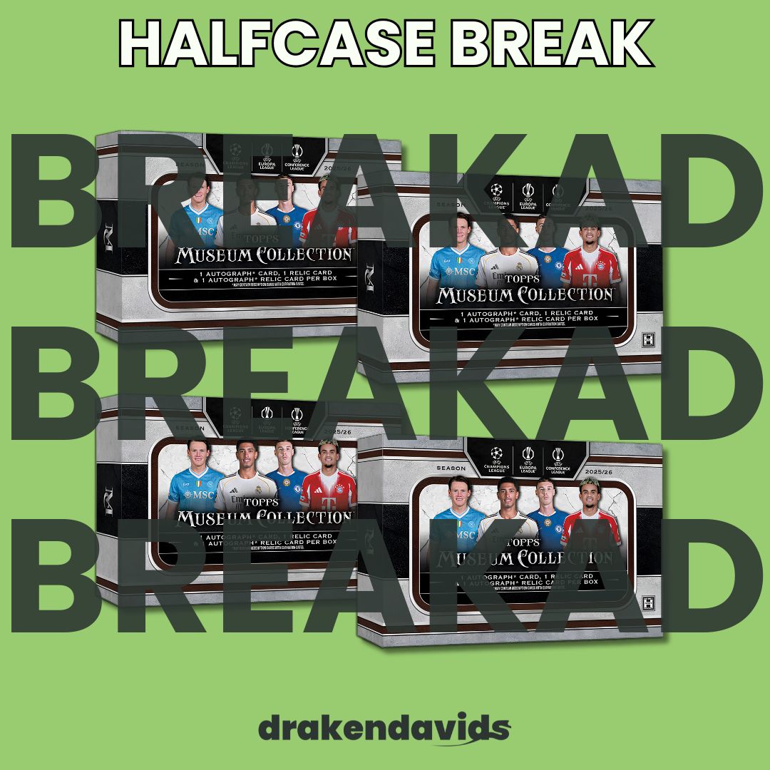 Boxbreak #990 - 4 x Topps Museum UCC 25/26 - Hobby Box [HalfCaseBreak]