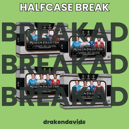 Boxbreak #991 - 4 x Topps Museum UCC 25/26 - Hobby Box [HalfCaseBreak]