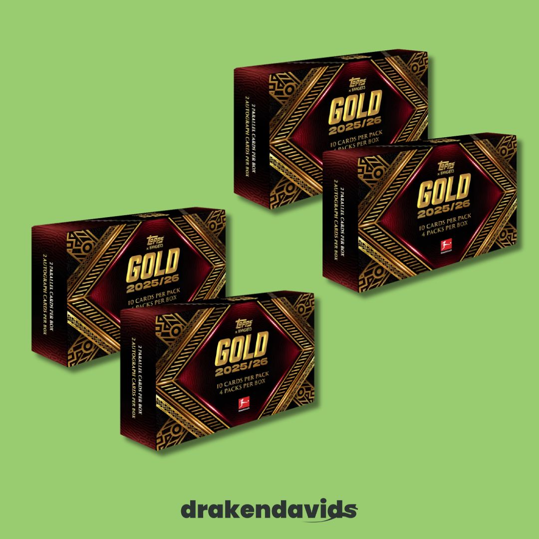 Boxbreak #1023 - 4 x Topps Gold Bundesliga 25/26 - Hobby Box