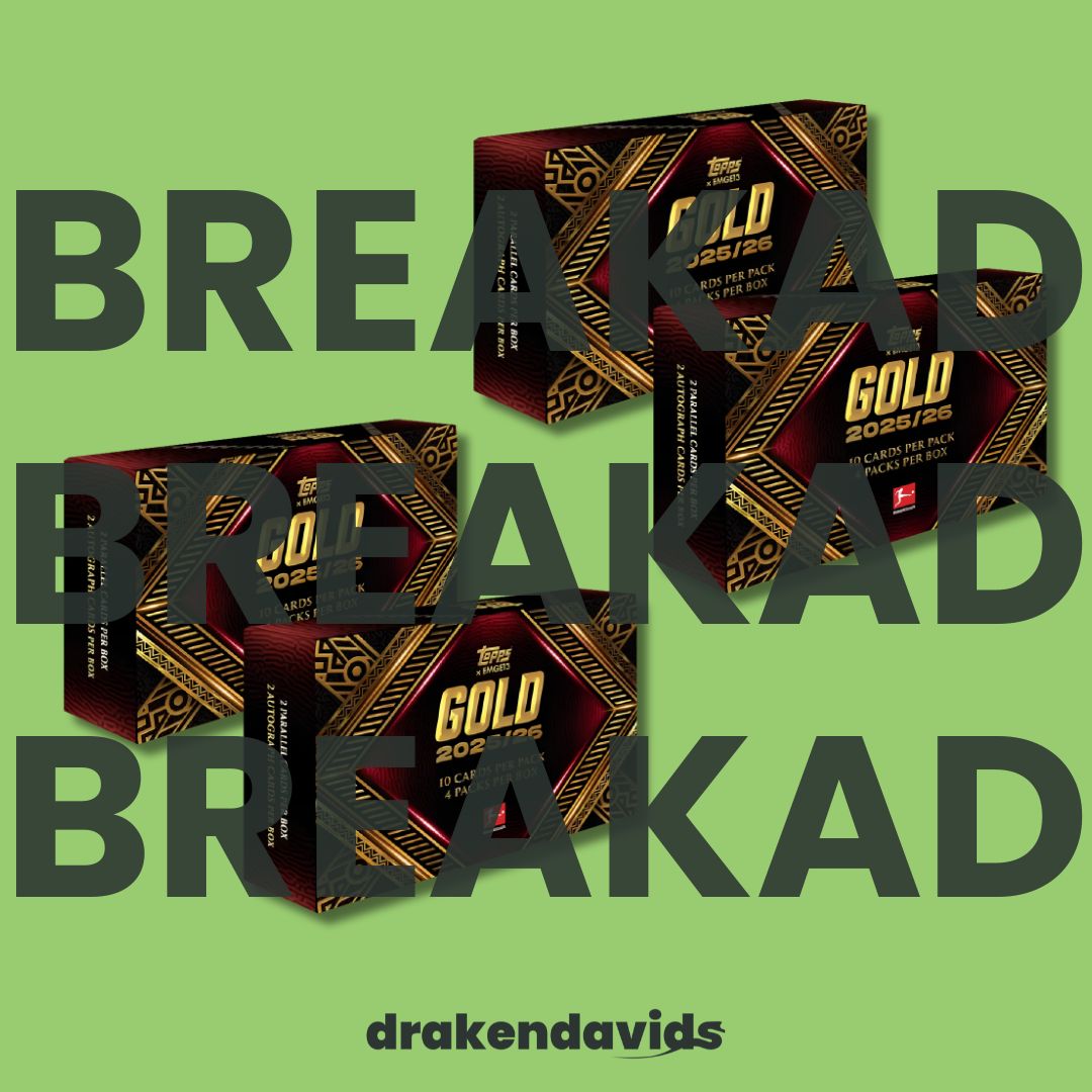 Boxbreak #999 - 4 x Topps Gold Bundesliga 25/26 - Hobby Box