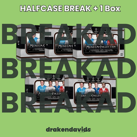 Boxbreak #1004 - 5 x Topps Museum UCC 25/26 - Hobby Box [HalfCaseBreak + 1 box]
