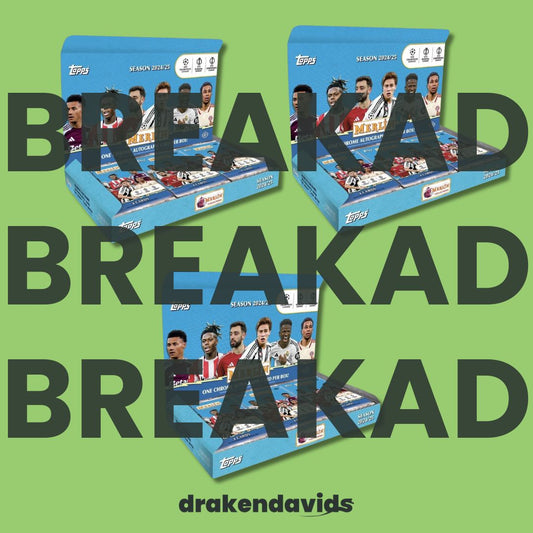 Boxbreak #1007 - 3 x Topps Merlin Chrome UCC 24/25 - Hobby Box