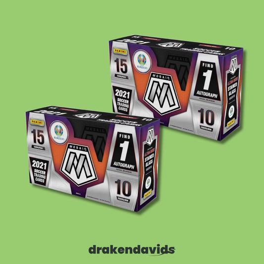 Boxbreak #1014 - 2 x Panini Mosaic Euro 2020 - Hobby