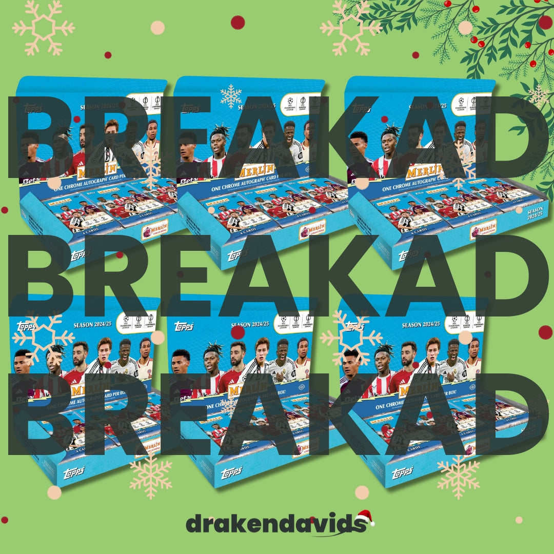 Boxbreak #679 - 6 x Topps Merlin Chrome UCC 24/25 - Hobby Box [HALFCASE]