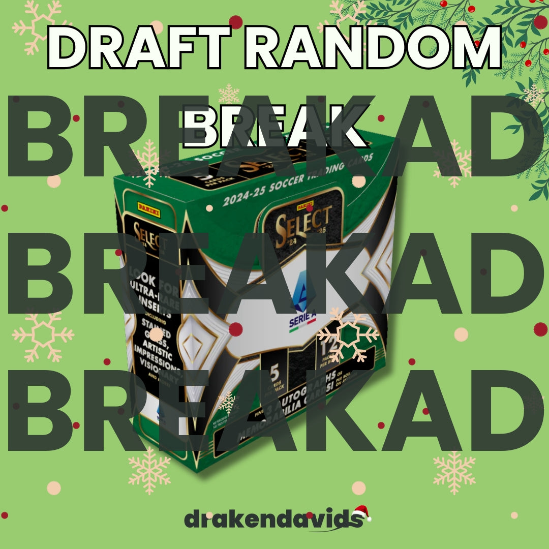Boxbreak #682 - DRAFT RANDOMBREAK 1 x Panini Select Serie A 24/25 - Hobby Box