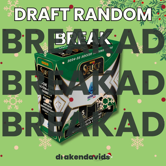 Boxbreak #682 - DRAFT RANDOMBREAK 1 x Panini Select Serie A 24/25 - Hobby Box