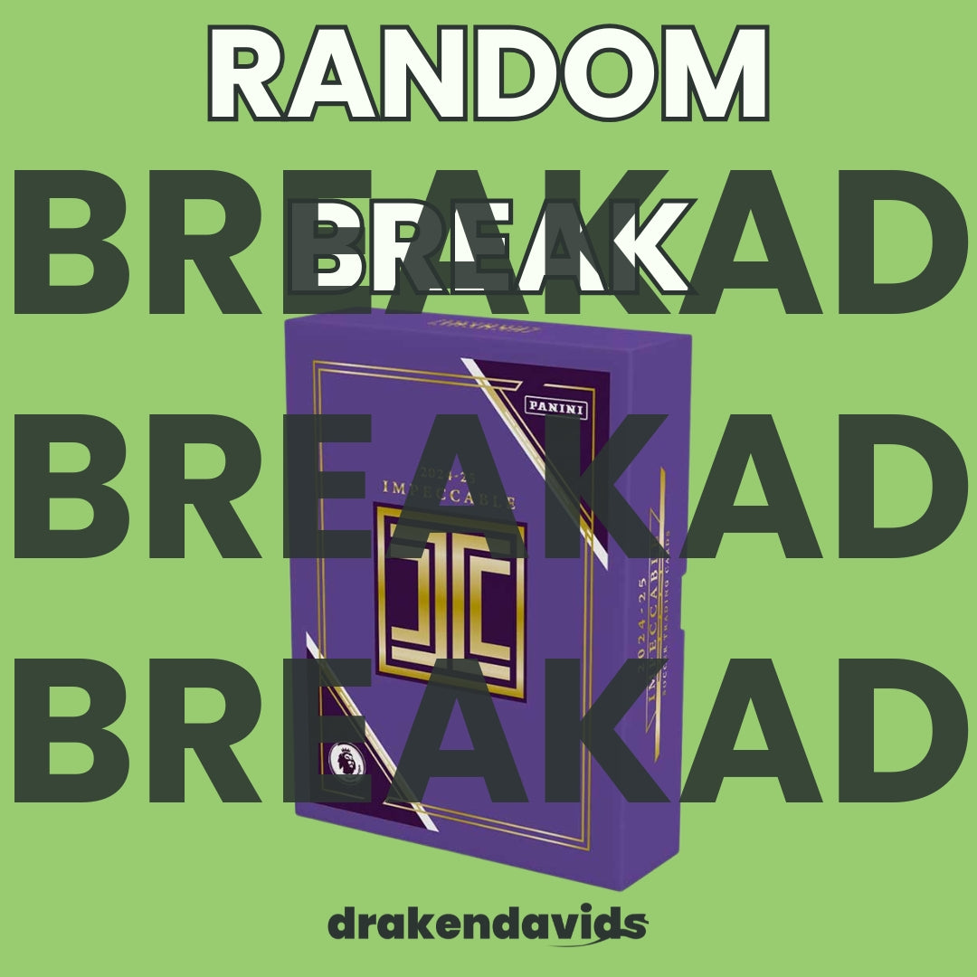 Boxbreak #523 - RANDOMBREAK 1 x Panini Impeccable Premier League 24/25 - Hobby Box