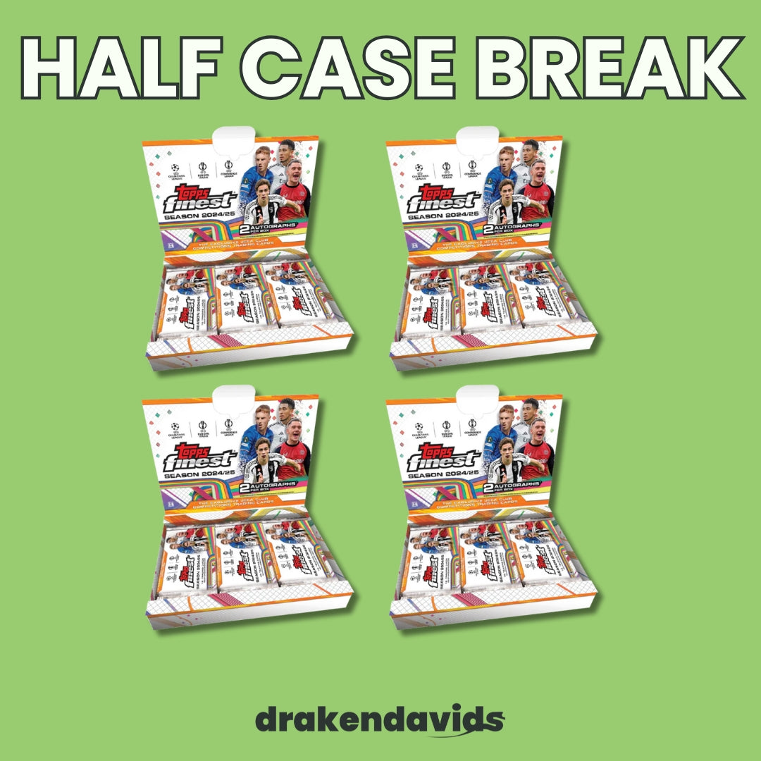 Boxbreak #482 - 4 x Topps Finest UCC 24/25 - Hobby Box [HALF CaseBreak 2nd wave]